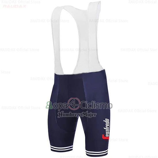 Segafrojoo Zanetti Ropa Ciclismo Culotte Corto 2020 Mangas Cortas AMarillo Azul